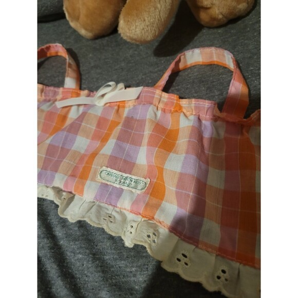 Vintage 1983 Cabbage Patch Kids Koosas Girl Lion Dog w/Dress Furskin Bear Doll - Picture 13 of 15